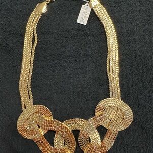 Park Lane Gold Interwoven Necklace